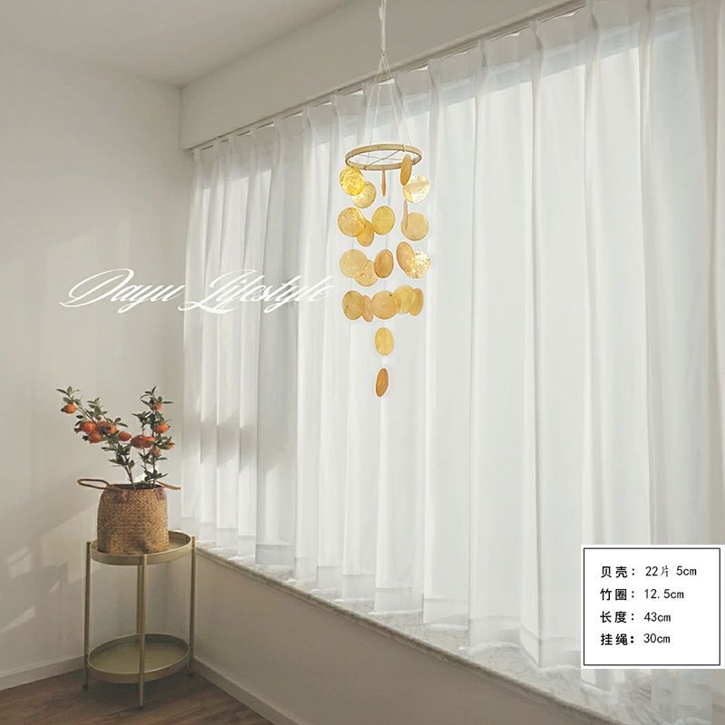 ins shell wind chimes small fresh balcony window sill pendant kindergarten pendant creative home bed and breakfast air pendant