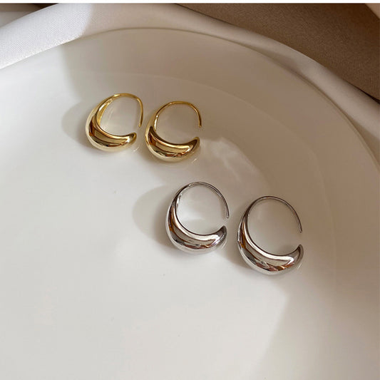 Water drop earrings temperament earrings