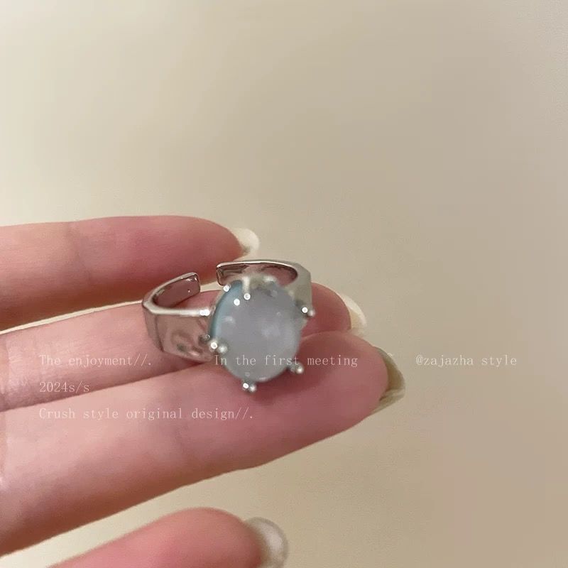 Holiday Wind Starfish Open Ring Women's Summer Niche Versatile Index Finger Ring Fashion Personality Design Adjustable Ring