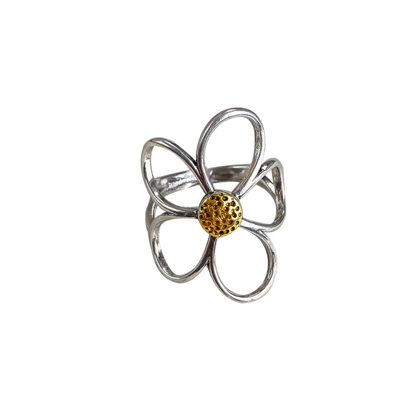 Distressed Daisy Rings