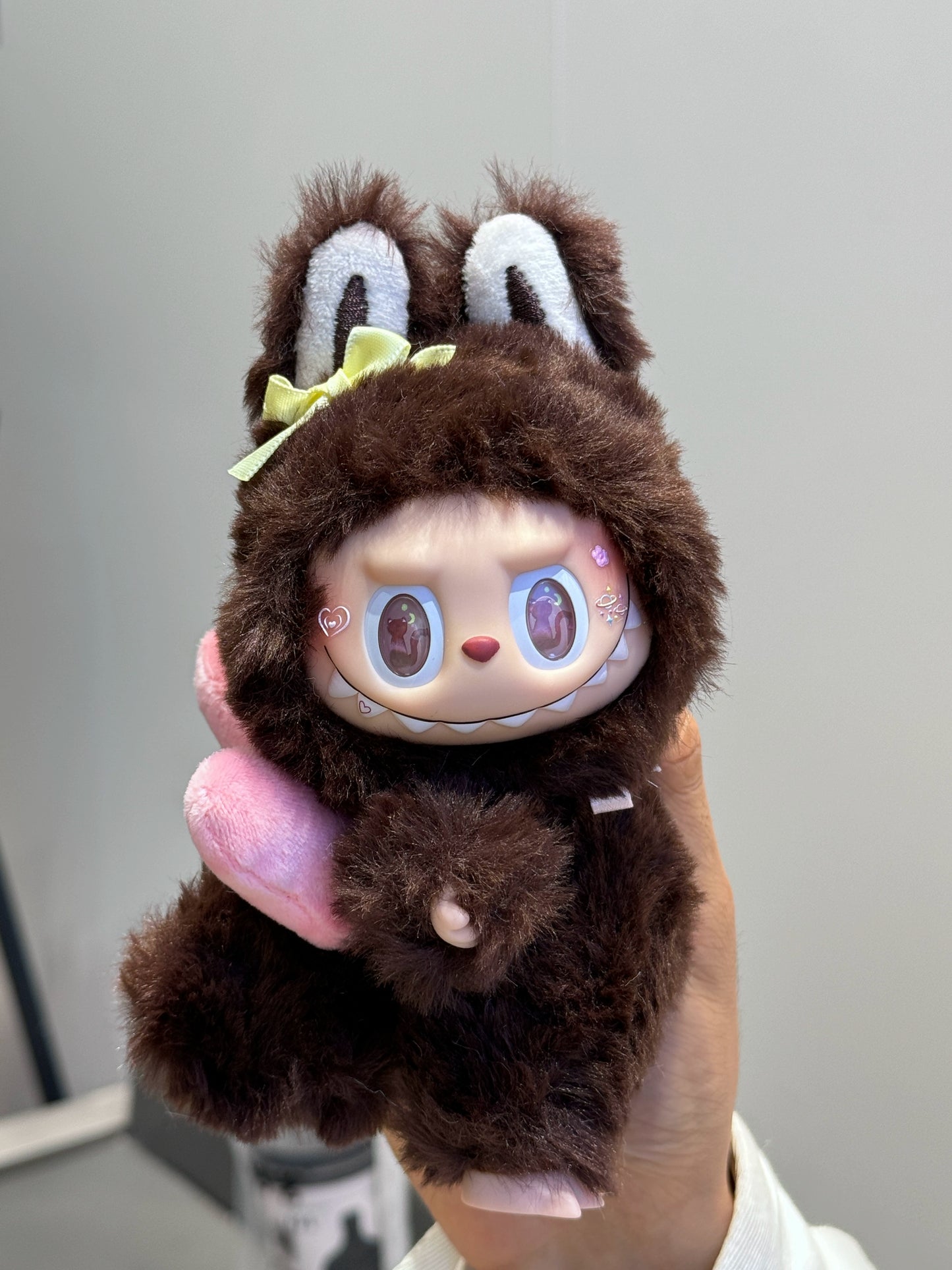 Good night Mimi Bear LABUBU genuine first-generation macaron baby