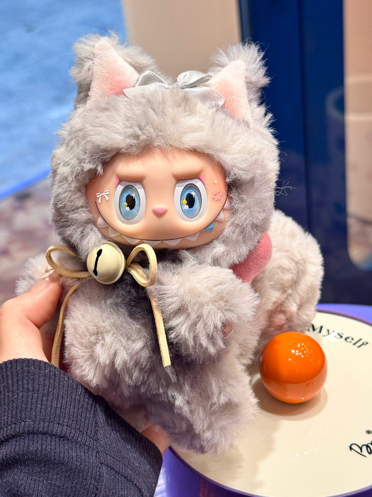 Original Maine Cat LABUBU Customization, Genuine Generation Macaron Change Baby, Girl Gift Heart Choice